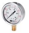 WEISS INSTRUMENTS Weiss Instruments LF251-400-4L liquid filled gauge 2.5in 0-400 psi