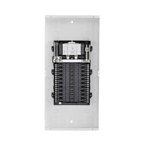 LEVITON Leviton LP212-BPD Load Center with Main Breaker, 120/240 VAC, 125 Amp, 20 Spaces, NEMA 1