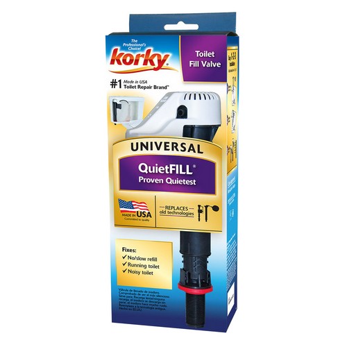LAVELLE INDUSTRIES Lavelle Industries 528 Korky QuietFill Universal Toilet Fill Valve