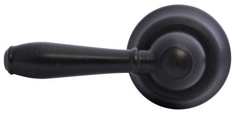 KORKY Korky 6081 Oil Rubbed Bronze Lever Handle for 2 and 3 Toilet Flapper and Canister Flush Valve