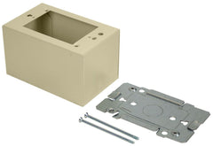 Wiremold V2444 Steel Extra Deep Box 2400 Ivory