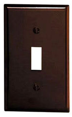 Leviton 85001 Wallplate Standard 1 Gang Thermoset 4-1/2 in H x 2-3/4 in W