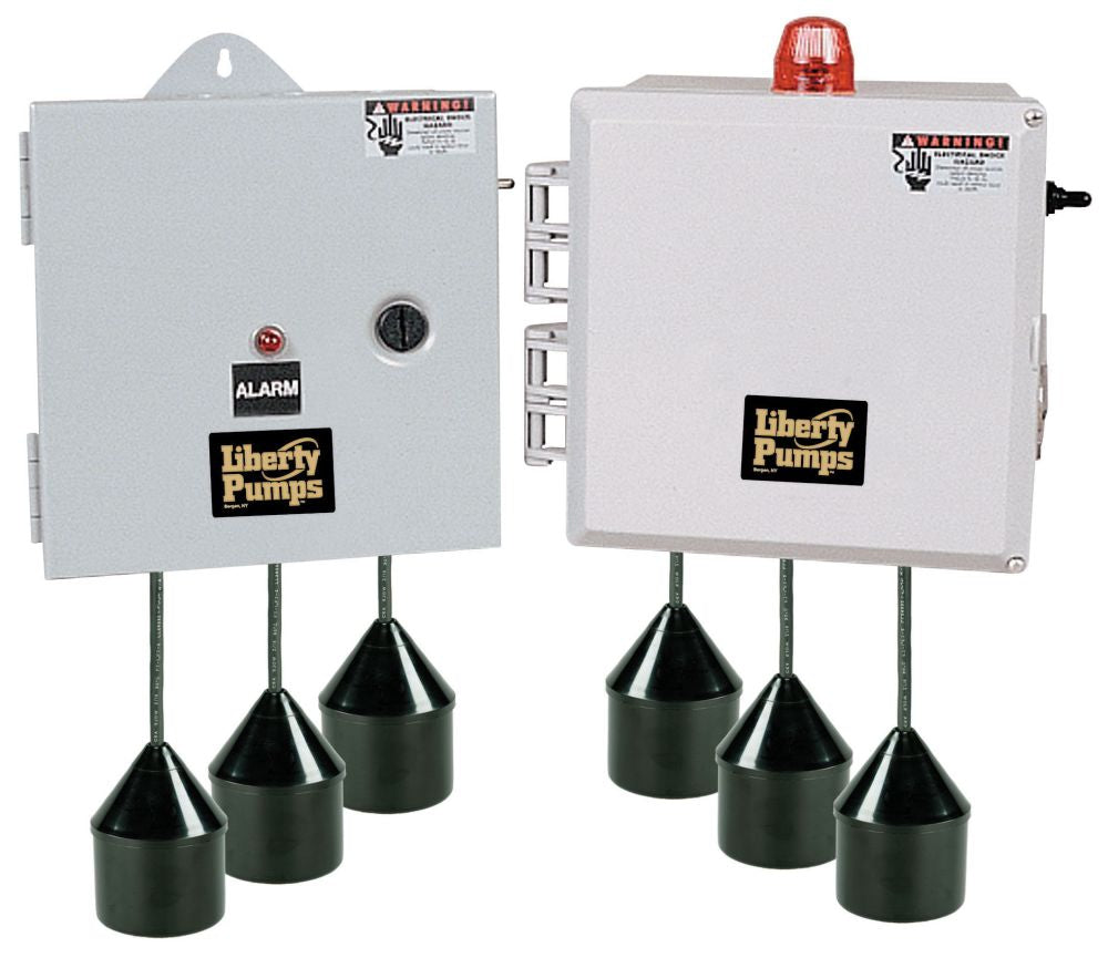 LIBERTY PUMPS Liberty Pumps AE24L=3 Duplex Control Panel 120V/208V/240V with 3 Floats