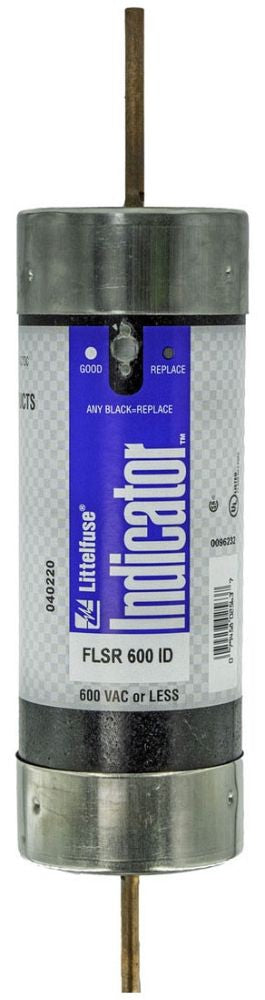 LITTELFUSE Littelfuse FLSR600ID 600 Amp 600 VAC 300 VDC Class RK5 Dual Element Time Delay Fuse with Indicator