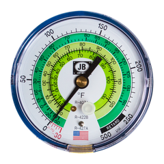 JB INDUSTRIES Jb Industries M2-828 Compound Gauge 3-1/8 inches (80mm)