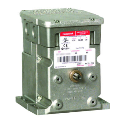 HONEYWELL Honeywell M7286G1009 24V Spring Return Foot Mounted Actuator 60 lb-in Torque