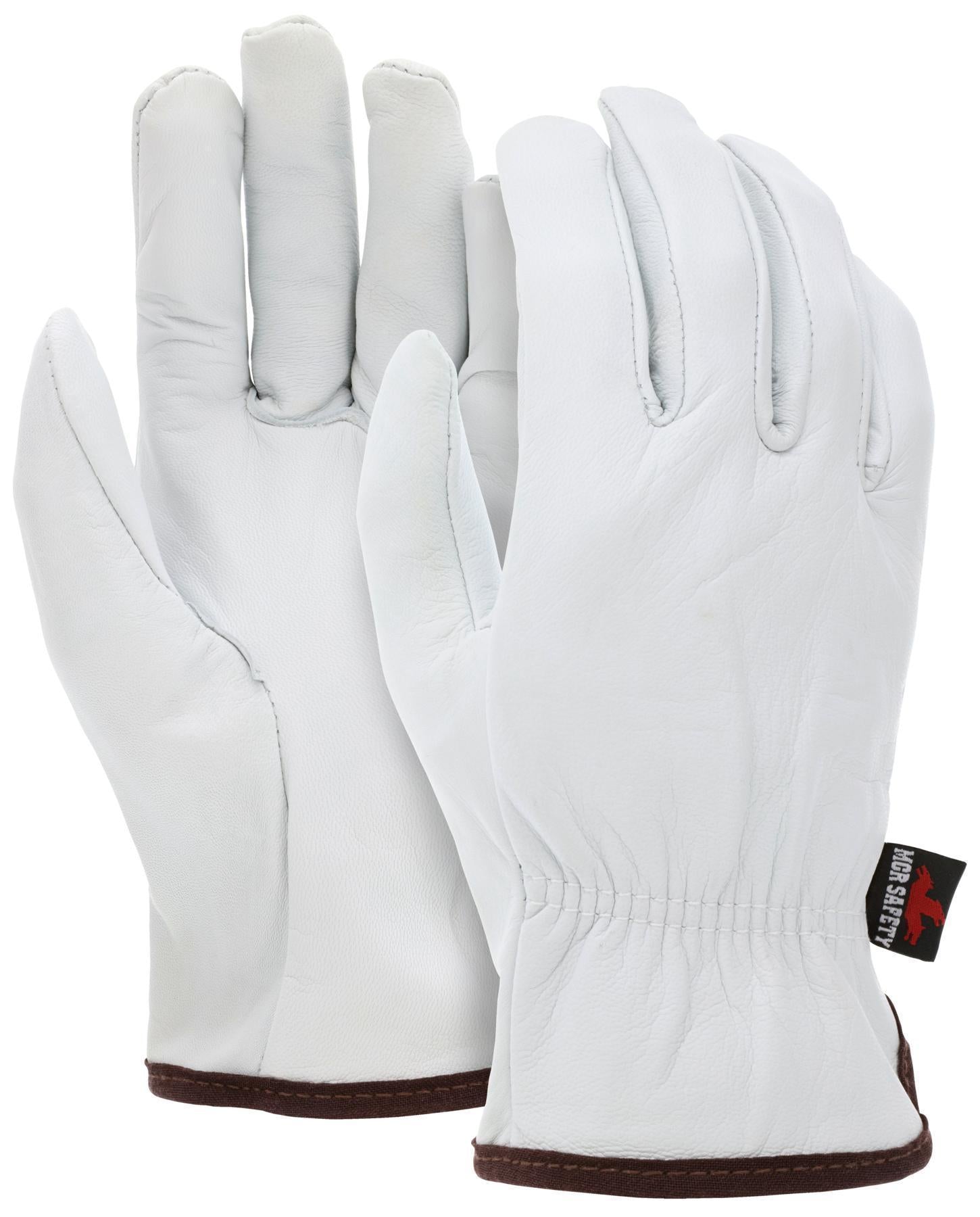 MCR SAFETY MCR Safety 3601XL Premium Grade General Purpose Gloves, XL, Goatskin Leather