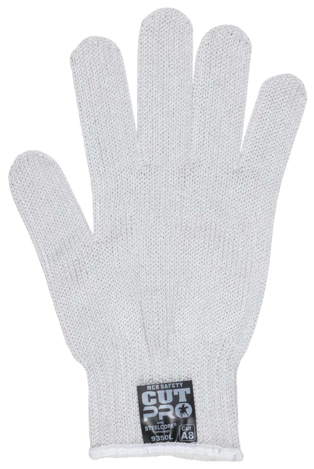 MCR SAFETY MCR Safety 9350L Steelcore II Regular Weight 7-Gauge Reversible Cut Resistant Gloves Large Replacement MPN 9350L
