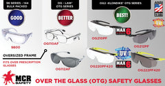 MCR SAFETY OG110AF SAFETY GLASSES