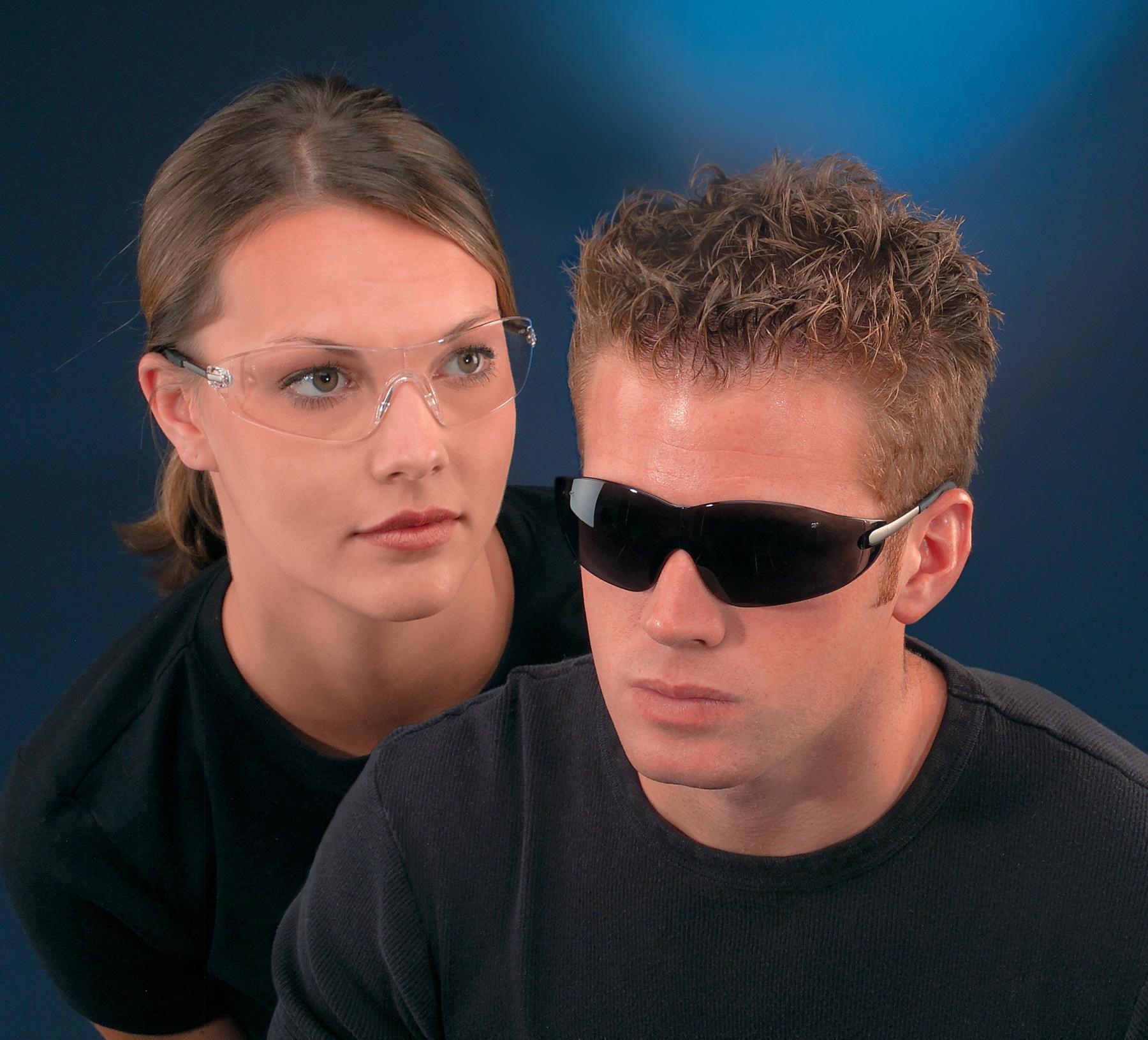 MCR SAFETY MCR Safety S2112 Blackjack Safety Glasses Gray Lens Chrome Frame 1 Pair