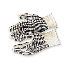MCR SAFETY MCR Safety 9667LM Gloves Economy Weight Large Cotton Polyester Blend