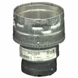 METAL-FAB Metal-Fab 3MDC4 Draft Hood Connector 3 inch 4 inch H