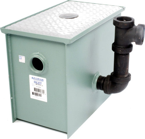 MIFAB Mifab MI-ROC-6 30 GPM Grease Interceptor (3 inches Outlet) MI-ROC-6