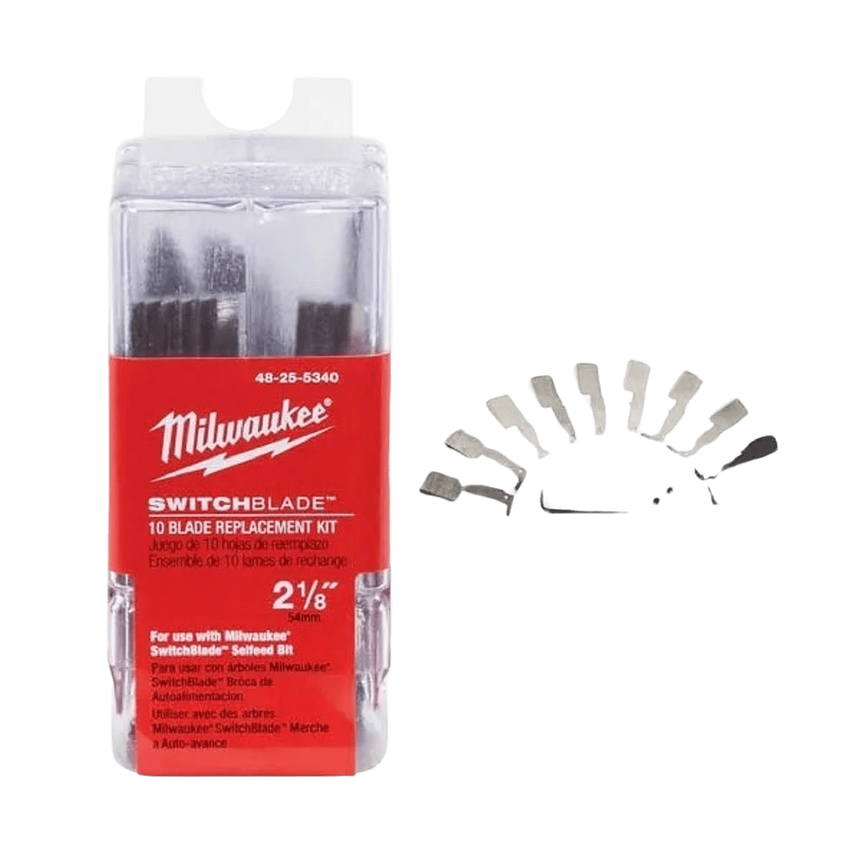 MILWAUKEE Milwaukee 48-25-5340 Switchblade 10 Blade Replacement Kit