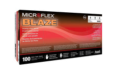 Ansell N483 Microflex Blaze N48 Non-Sterile Single Use Disposable Gloves L