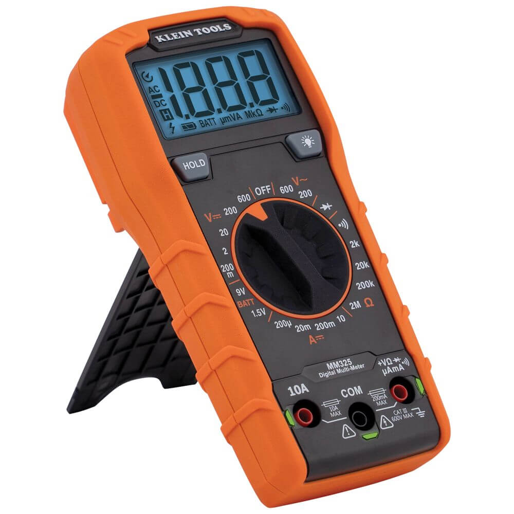 KLEIN TOOLS Klein Tools MM325 Digital Multimeter Manual-Ranging 600V
