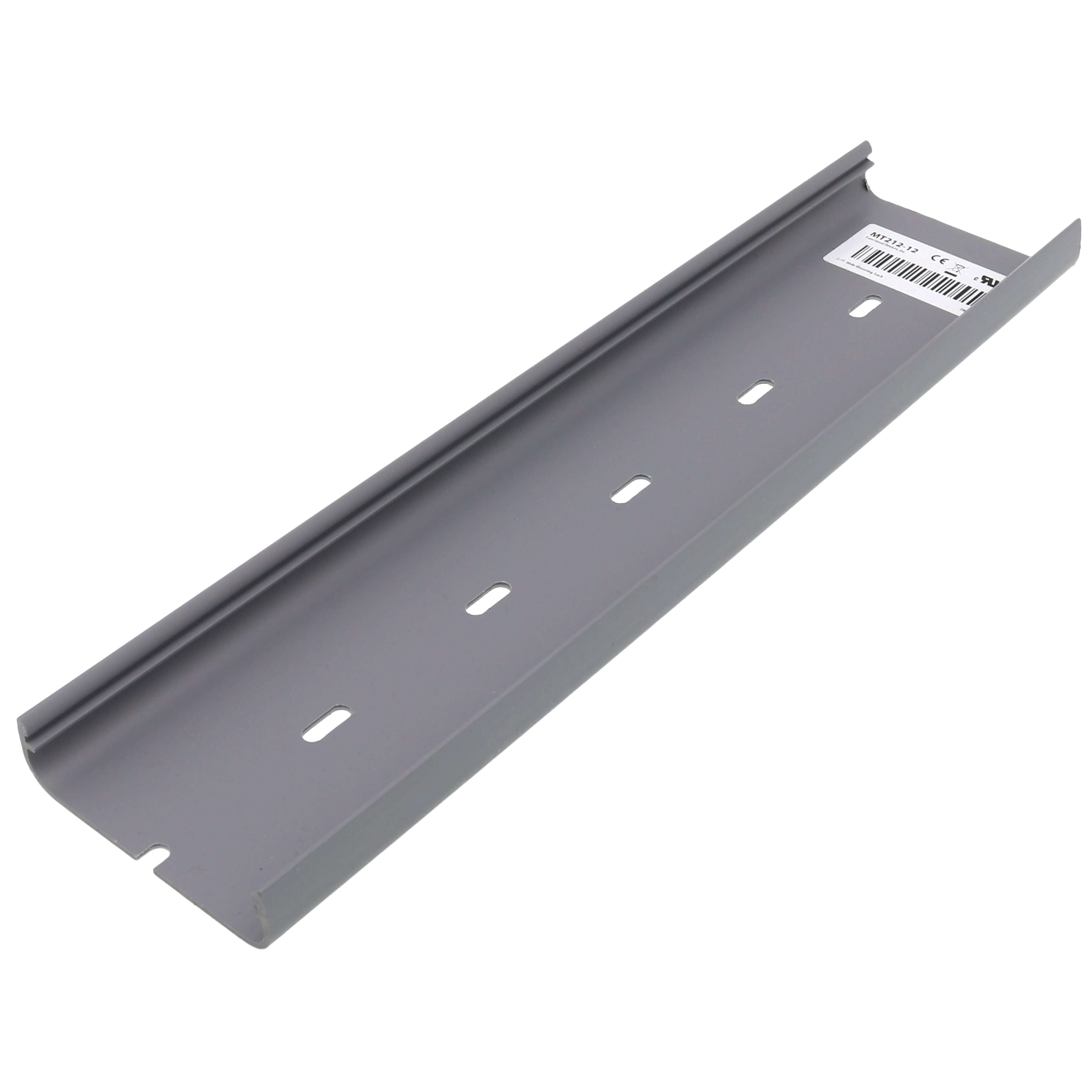 FUNCTIONAL DEVICES RIB MT212-12 Mounting Snap Track, 2.75 Width x 12 Length