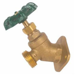MATCO-NORCA Matco-Norca 206T03FLF Large Flange Brass Sillcock 1/2 inch (Lead Free)