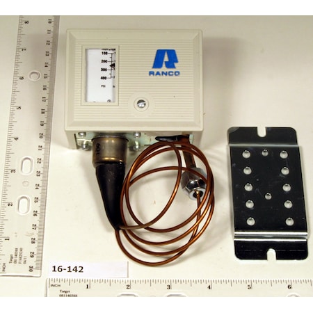ROBERTSHAW Ranco O16-142 High Pressure Refrigeration Control SPDT 100 to 400 PSI