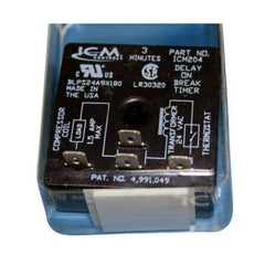 HEIL QUAKER 24370800 TIME DELAY RELAYS