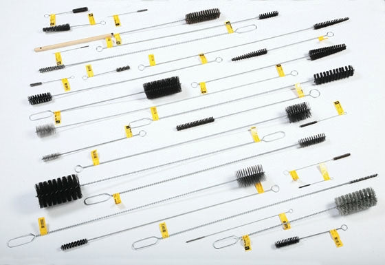 MILL-ROSE Mill-rose 1324 Boiler Tube Brush 2 in 48 in Stainless