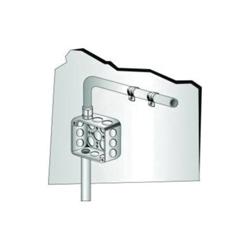 MINERALLAC Minerallac 115 Jiffy Clip 3/8 1-Hole Conduit Strap