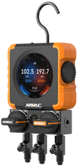 NAVAC Navac N1DX Flex 1 Manifold Gauge w/HD Color Graphic Interface