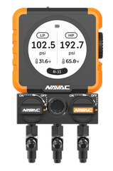 NAVAC Navac N1DX Flex 1 Manifold Gauge w/HD Color Graphic Interface