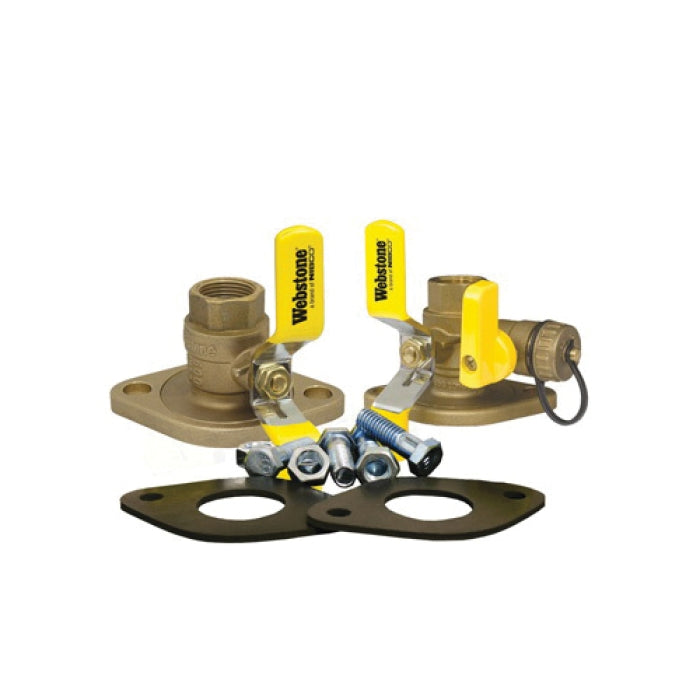 WEBSTONE Webstone H-41413KIT Isolator Circulator Pump Install Kit 3/4 inch IPS x Rotating Flange