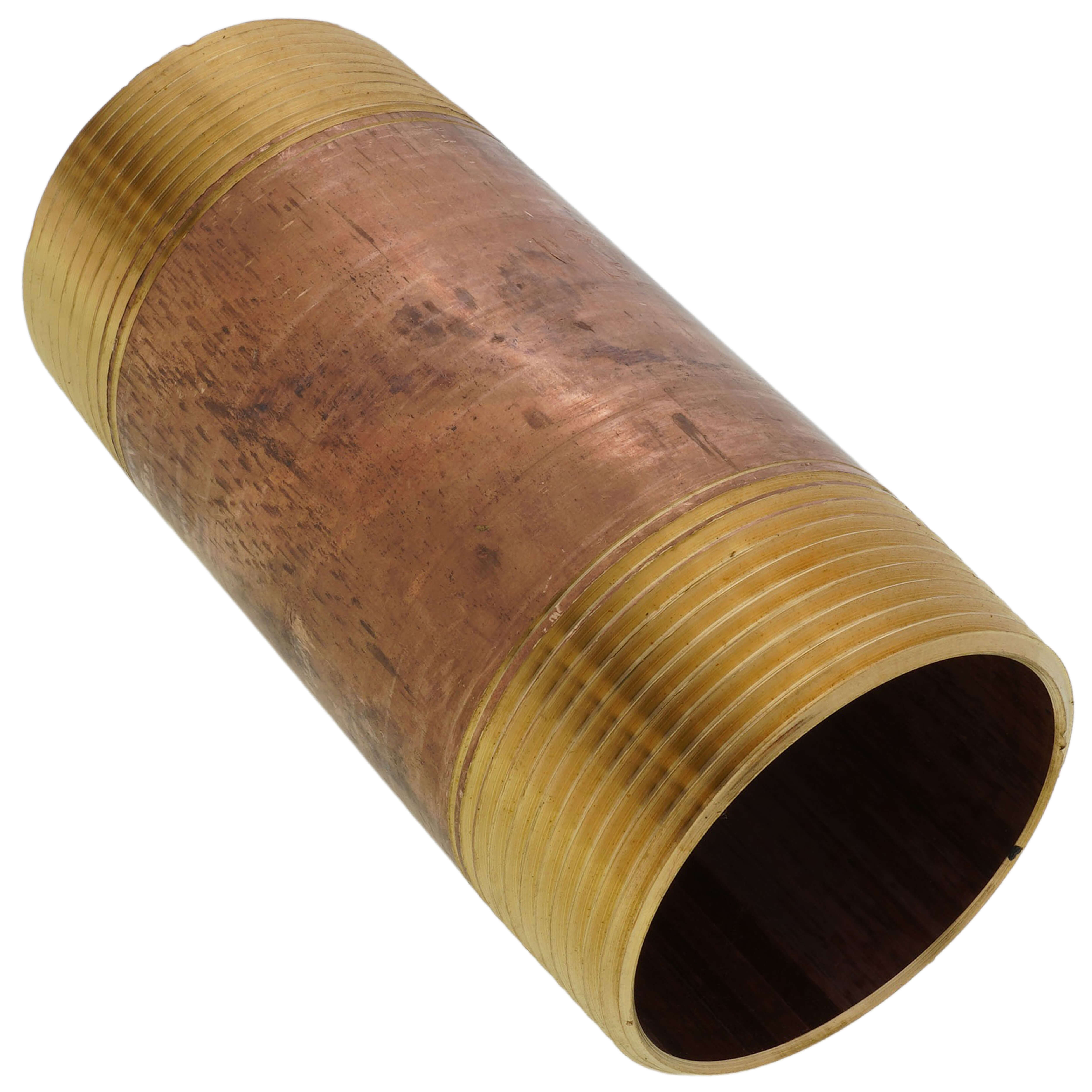 EVERFLOW Everflow NPBR2560 | EVERFLOW NPBR2560 2-1/2 x 6 BRASS NIPPLE