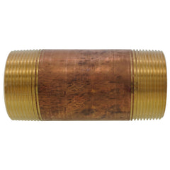 Everflow NPBR2560 | EVERFLOW NPBR2560 2-1/2 x 6 BRASS NIPPLE
