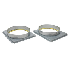 CARRIER Carrier NPDUCFLG002A00 Square to Round Duct Transition