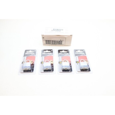 MASTER LOCK Master Lock 7D Padlock 1-1/8 inches Steel Body Keyed Different