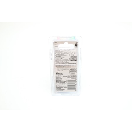 MASTER LOCK Master Lock 7D Padlock 1-1/8 inches Steel Body Keyed Different