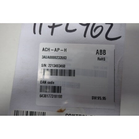 ABB ABB ACHAPH HAND-OFF-AUTO CONTROL PANEL OPERATOR INTERFACE PANEL