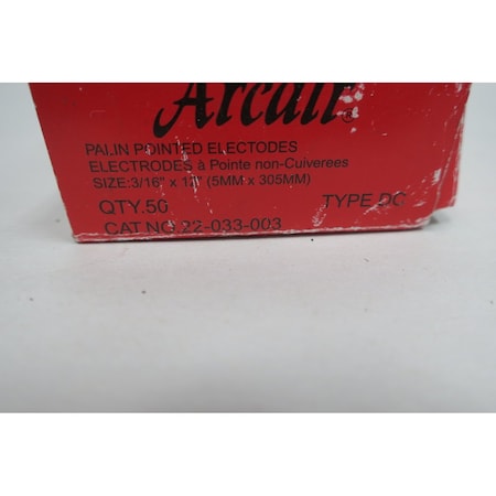 ARCAIR Arcair 22033003 Gouging Electrodes DC 3/16 x 12-Inch