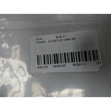 LAARS Fenwal 12-E27121-000-02 Detect-A-Fire 140F Sensor Temperature Monitoring Industrial Application