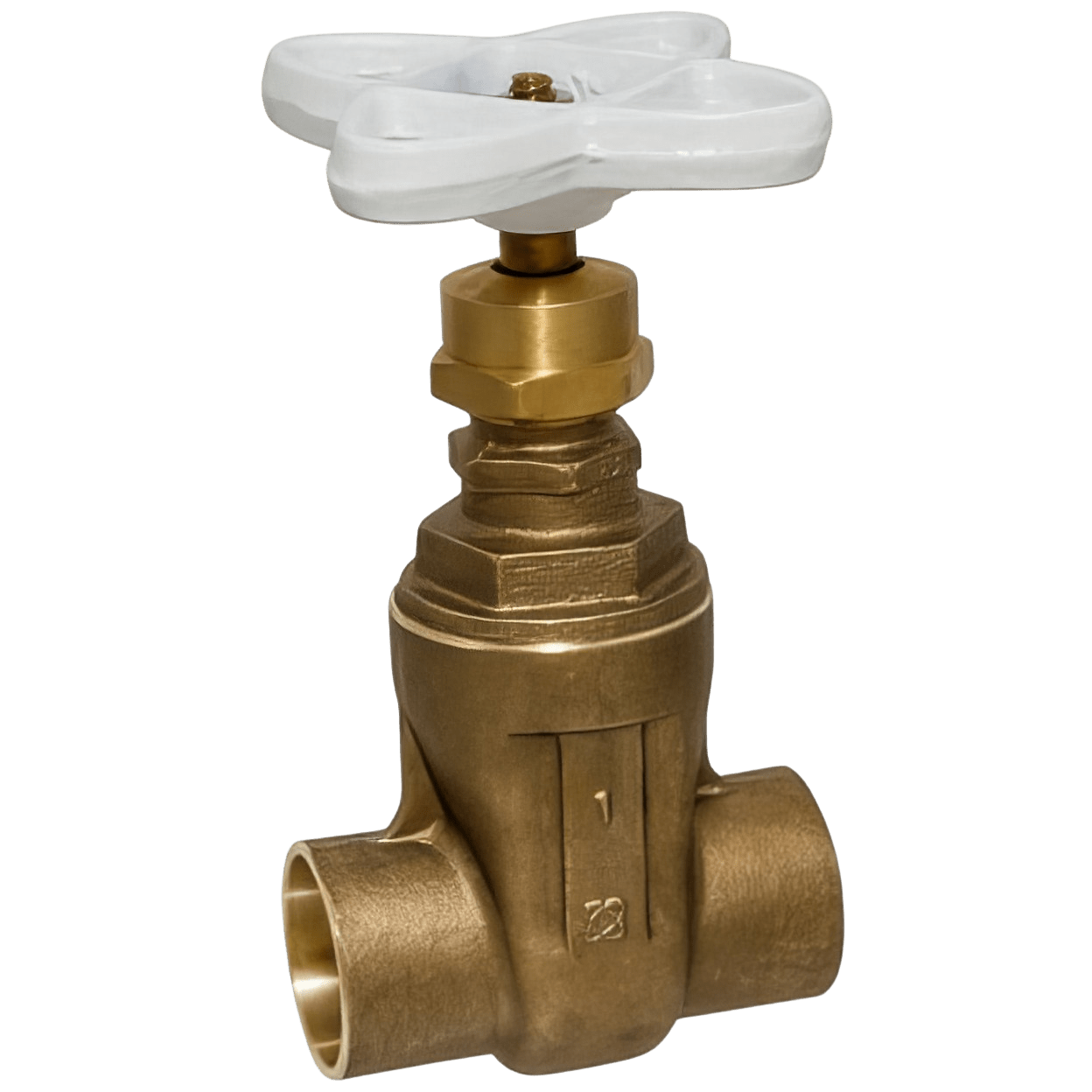 NIBCO NIBCO NJ0J0XD S-113-LF 2 in. Bronze Full Port Solder Gate Valve