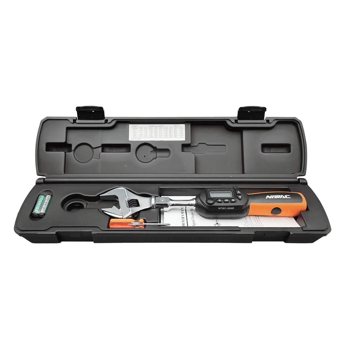 NAVAC NAVAC NTW1 Digital Torque Wrench within 2% Accuracy 0.2 - 1.2 Jaw Size