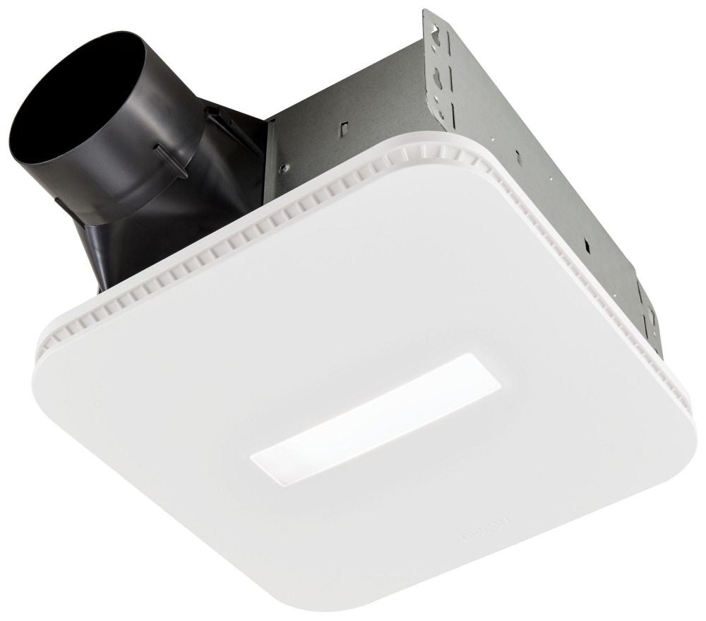 BROAN-NUTONE Broan AE80LK Flex Exhaust Fan with LED Light 80 CFM Energy Star