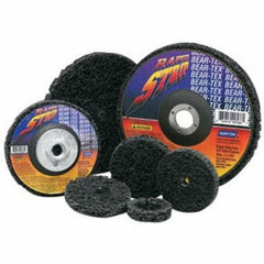Norton 66261009649 Bear-Tex Rapid Strip Silicon Carbide Extra Coarse Grit Non-Woven Depressed Center Disc