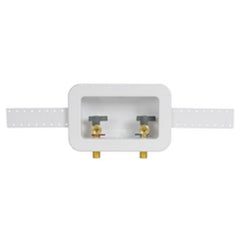 Oatey 38106 Centro II Quarter-Turn F1960 PEX Connection Washing Machine Supply Box