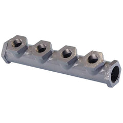 Omega Flex FGP-MI-PC 4 x 4 x 1/2 x 1/2 in. Coated Manifold With Inlet
