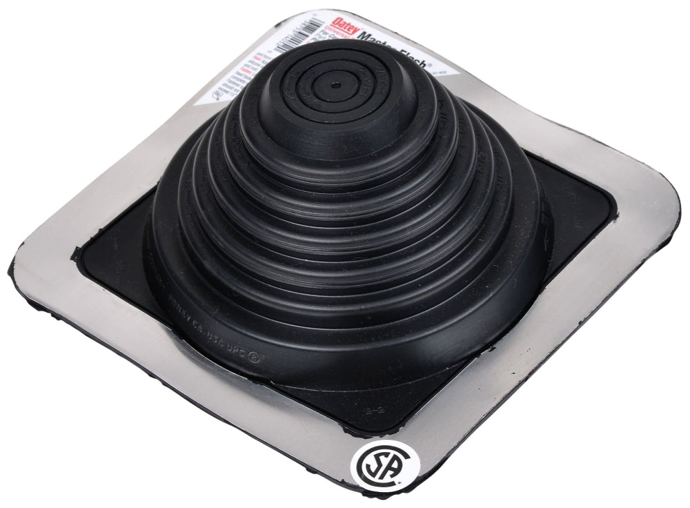 OATEY Oatey 14052 Roof Flashing 8 x 8 Base 1/4 to 4 Inch