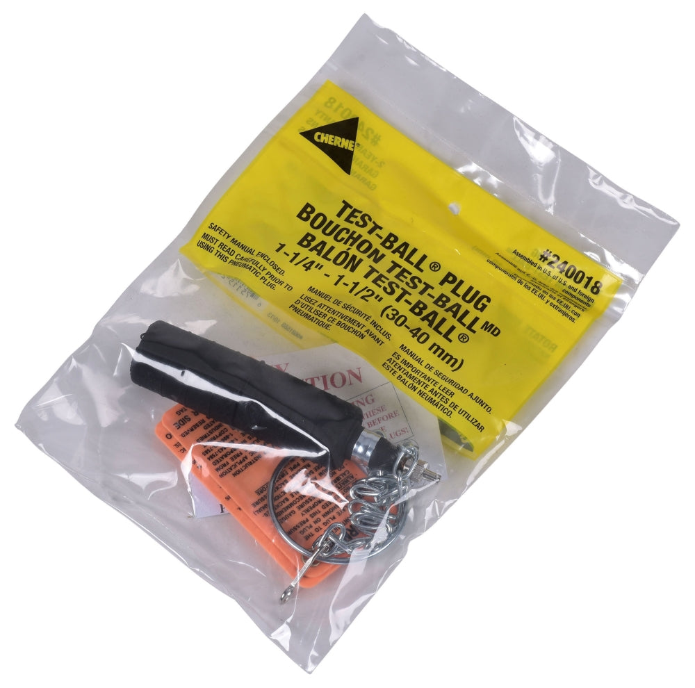 OATEY Oatey 240018 Test-Ball 240018 Plug 1-1/2