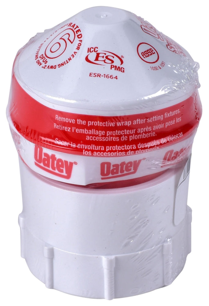 OATEY Oatey 39228 Air Admittance Valve 1-1/2 with PVC Sch40 Adapter 20 Branch 8 Stack DFU