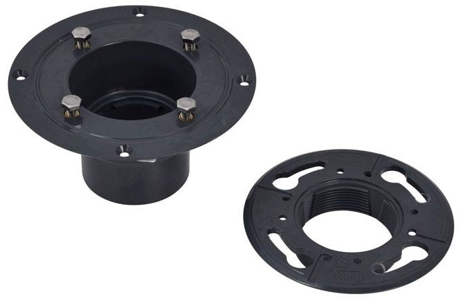 OATEY Oatey 42268 130 Series 2 - 3 in. PVC Low Profile Drain Base Clamping Collar and Fastener