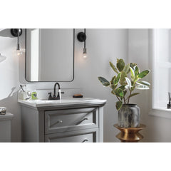 Peerless Faucet P2665LF-OB Elmhurst Two-Handle Centerset Bath Faucet in Oil Rubbed Bronze