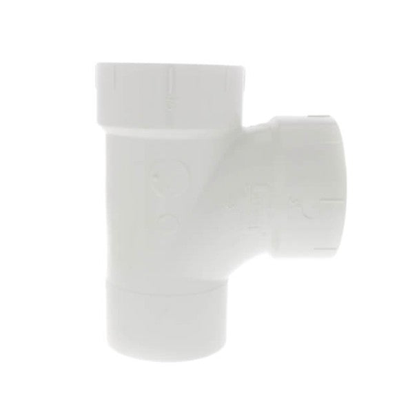 LASCO Lasco D403-040 DWV sanitary street tee 4 in nominal hub x hub x spigot SCH 40/STD