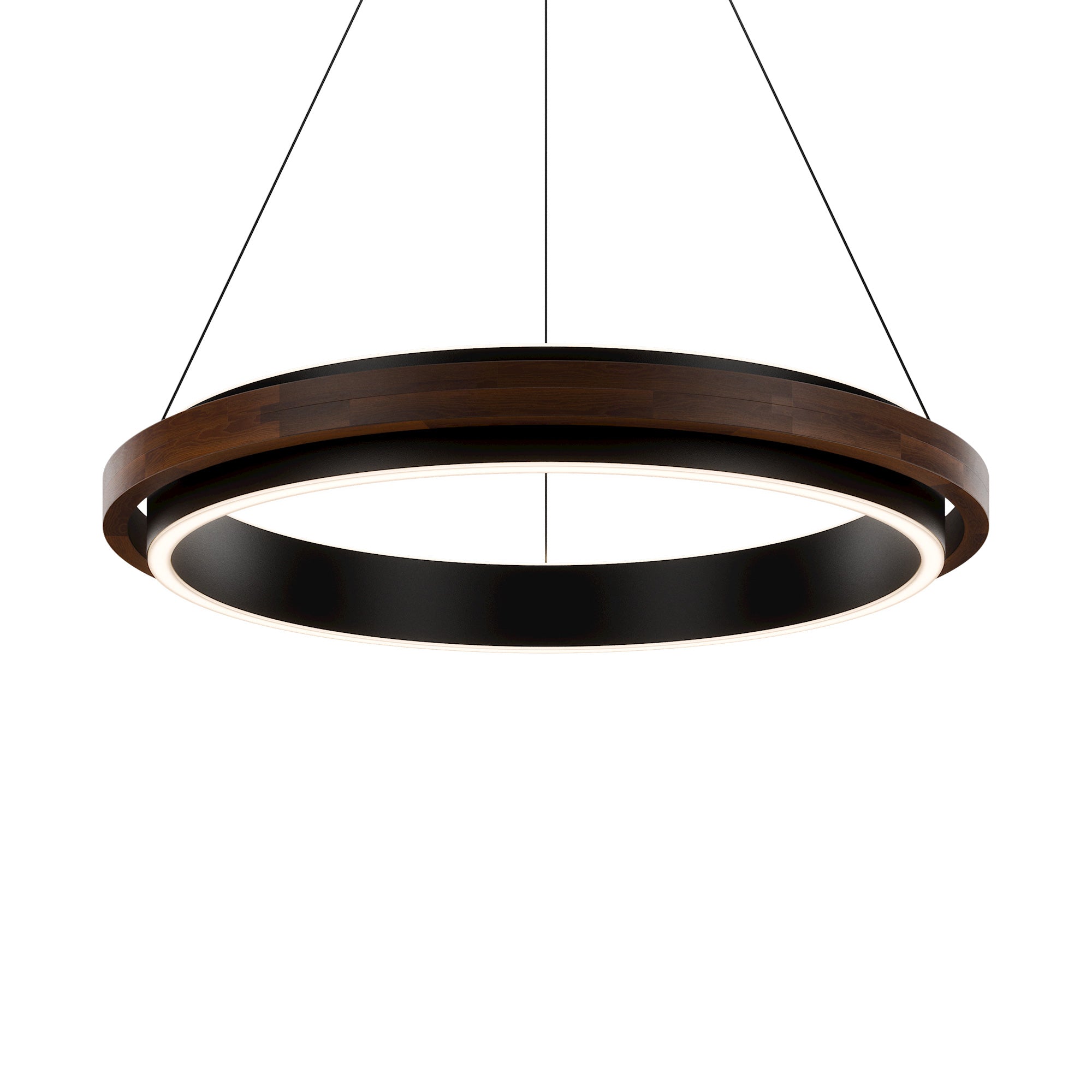 MODERN FORMS Modern Forms PD-88536-BK-DW Delaney Pendant 27.8 W (36 in) PD-88536-BK-DW